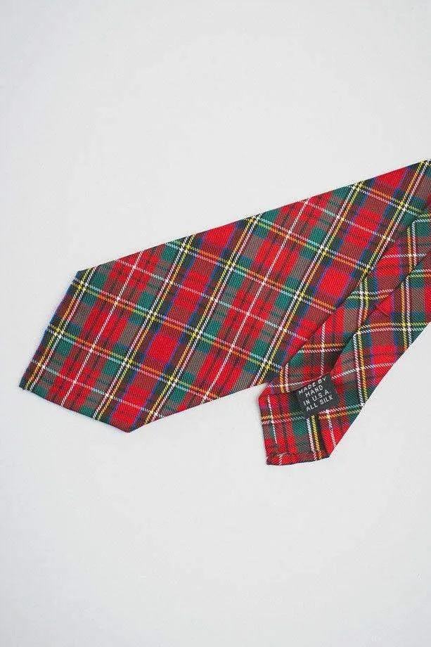 ROYAL STEWART SILK TARTAN