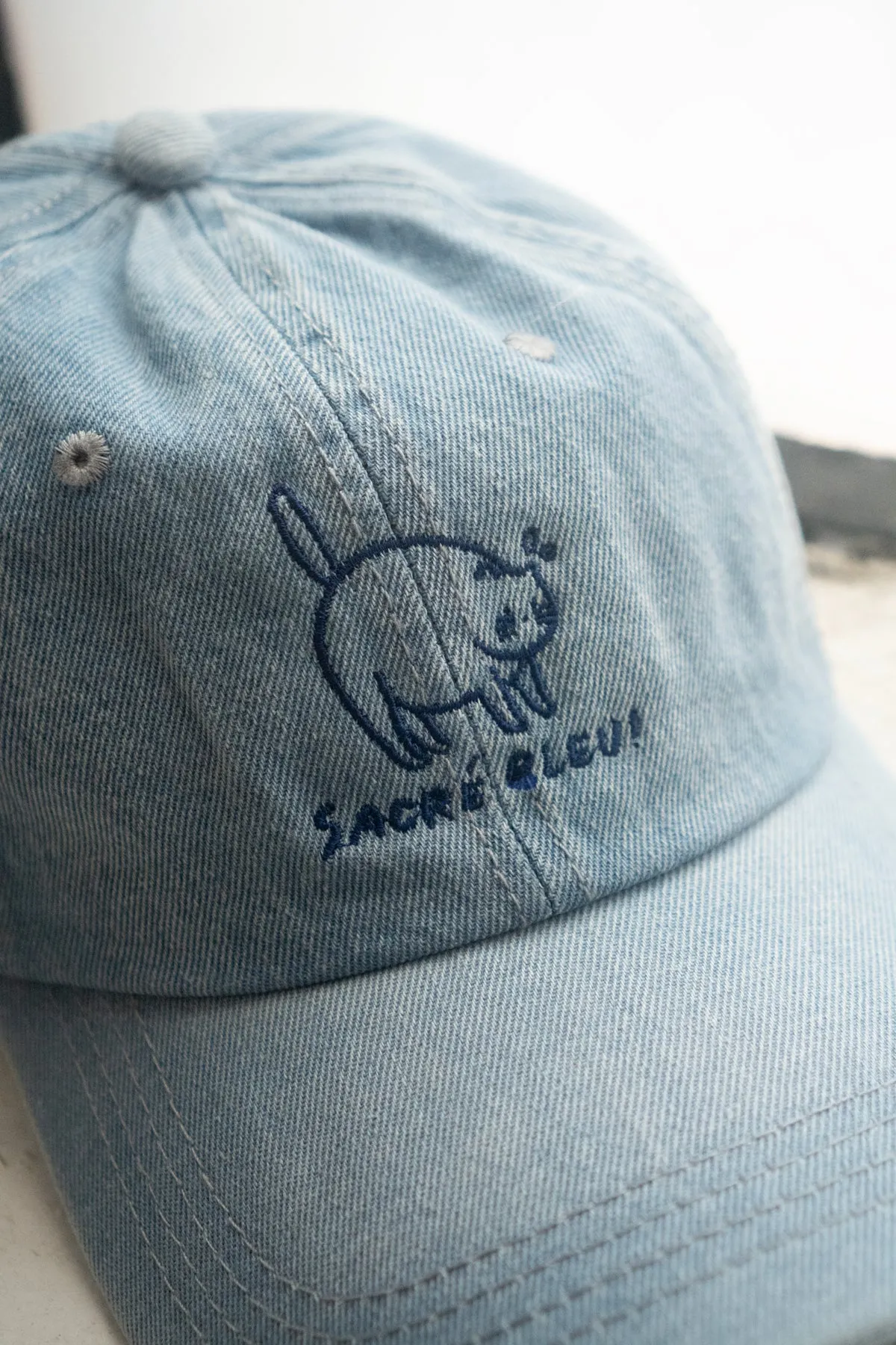 Sacré Bleu Denim Cap