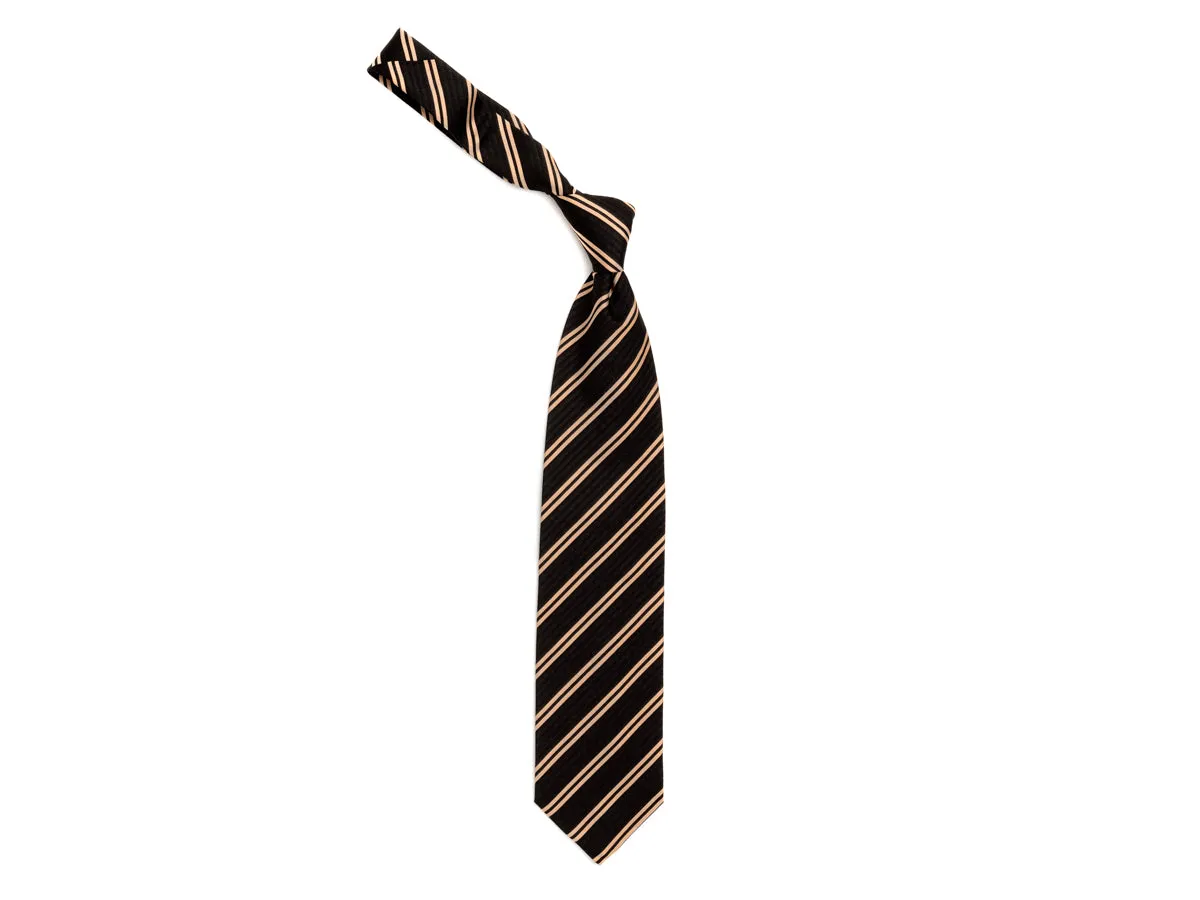 Silk Tie Repp Stripe