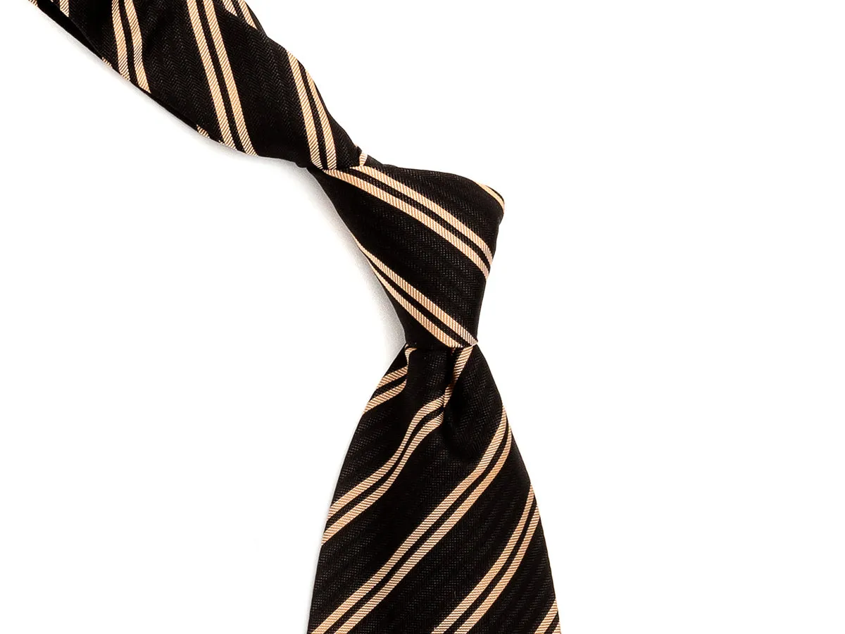 Silk Tie Repp Stripe