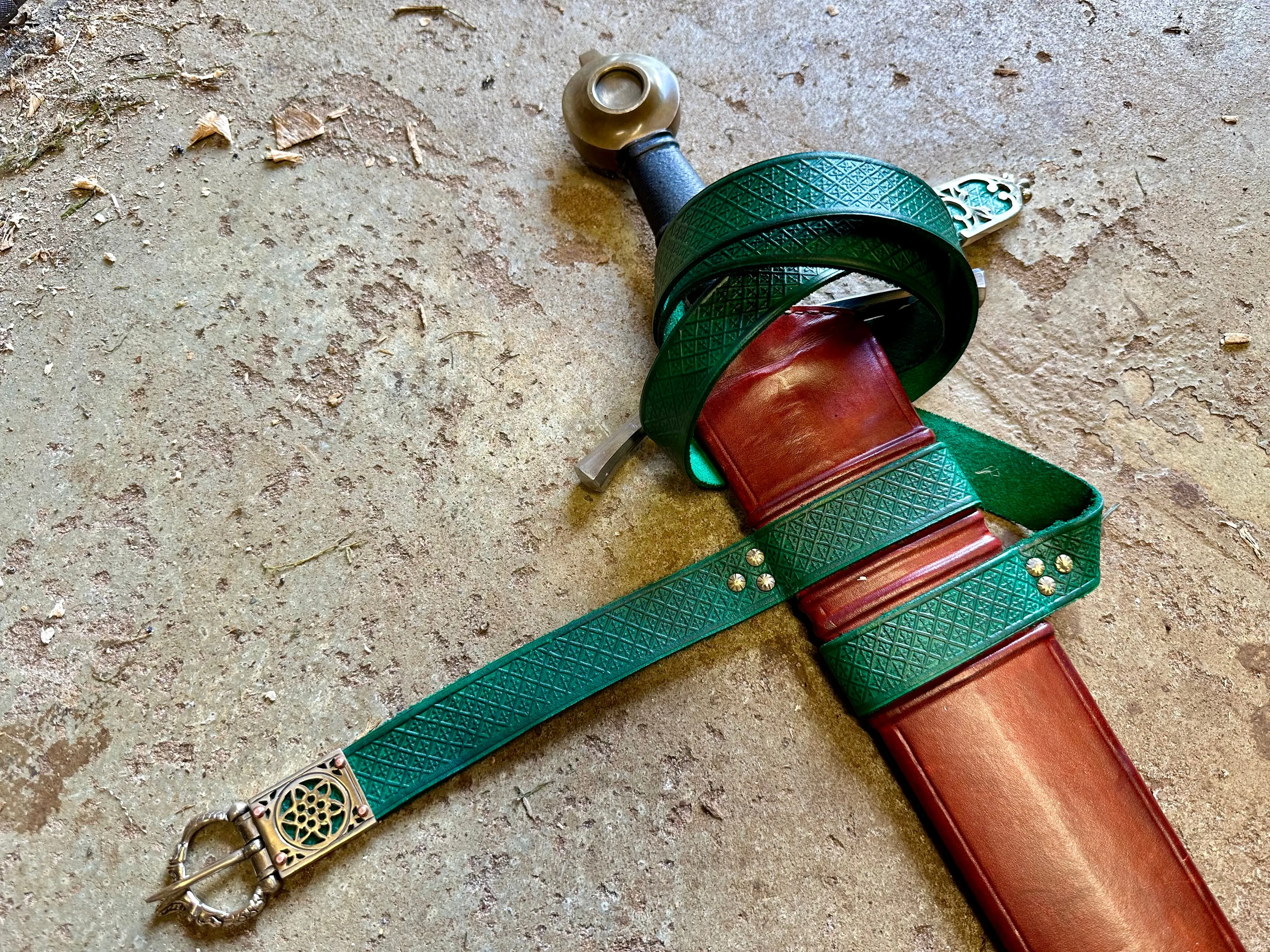 Sword Scabbard to suit an Albion Yeoman, Sherriff or Sovereign  - SOLD