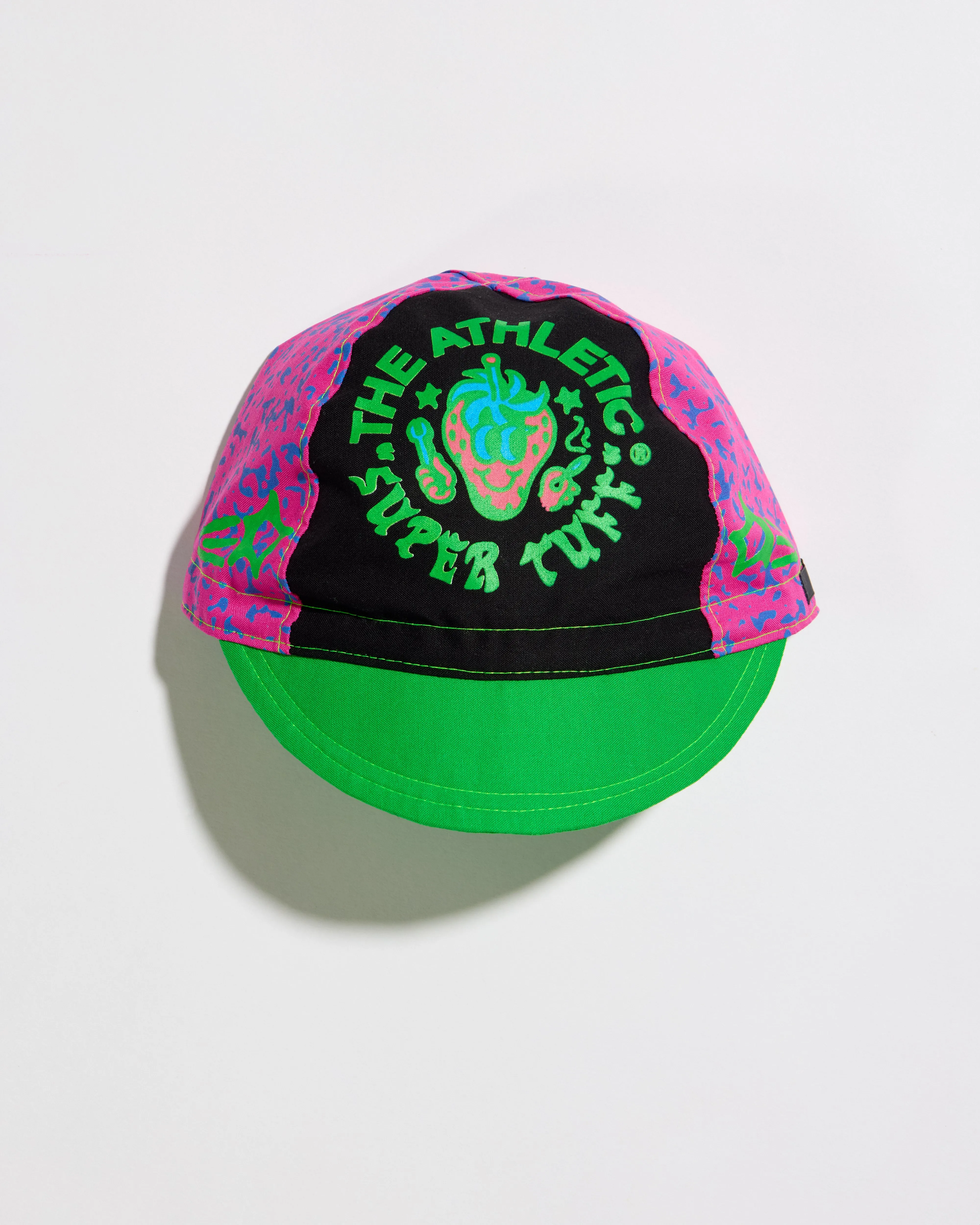 The Athletic SUPER TUFF Bad Boy Strawberry Cycling Cap