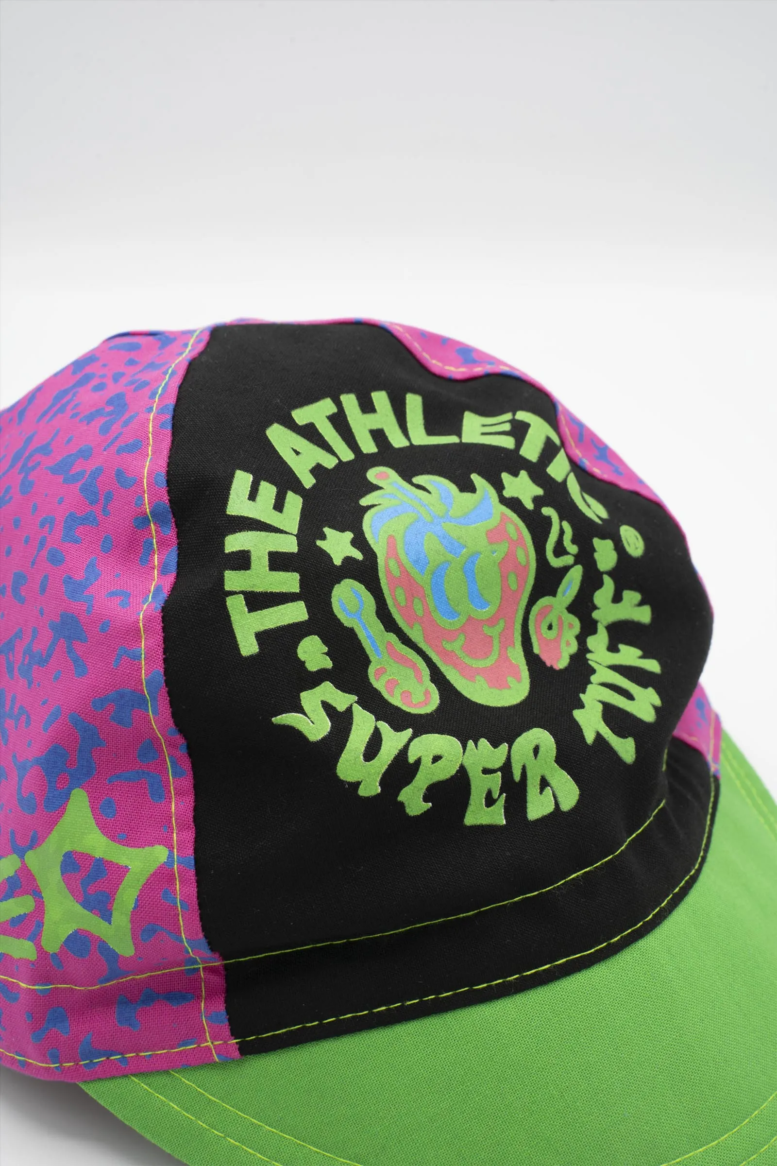 The Athletic SUPER TUFF Bad Boy Strawberry Cycling Cap