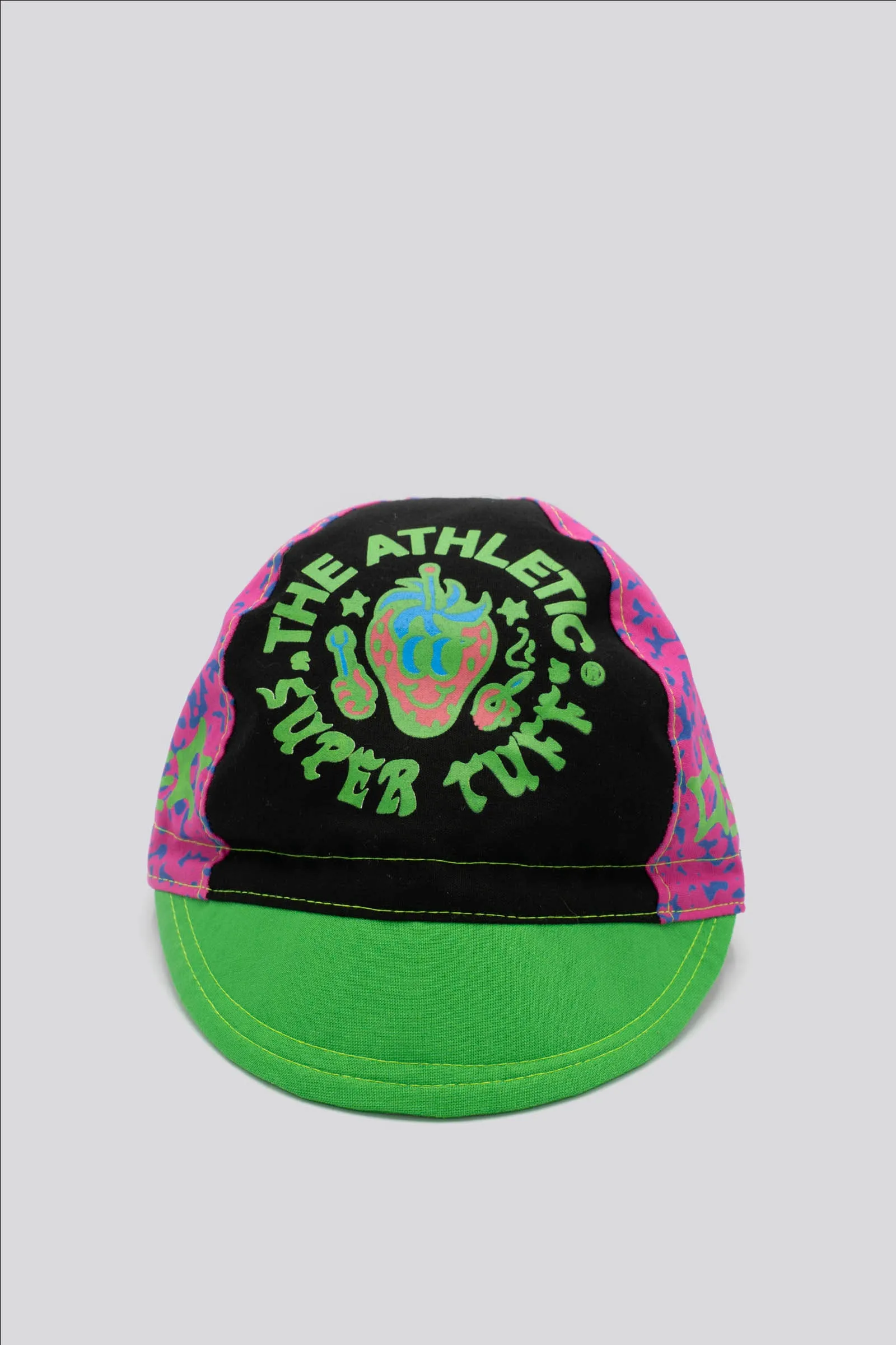 The Athletic SUPER TUFF Bad Boy Strawberry Cycling Cap