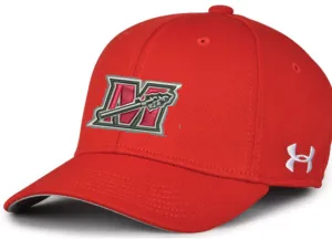 Under Armour Red Warrior Embroidered Cap