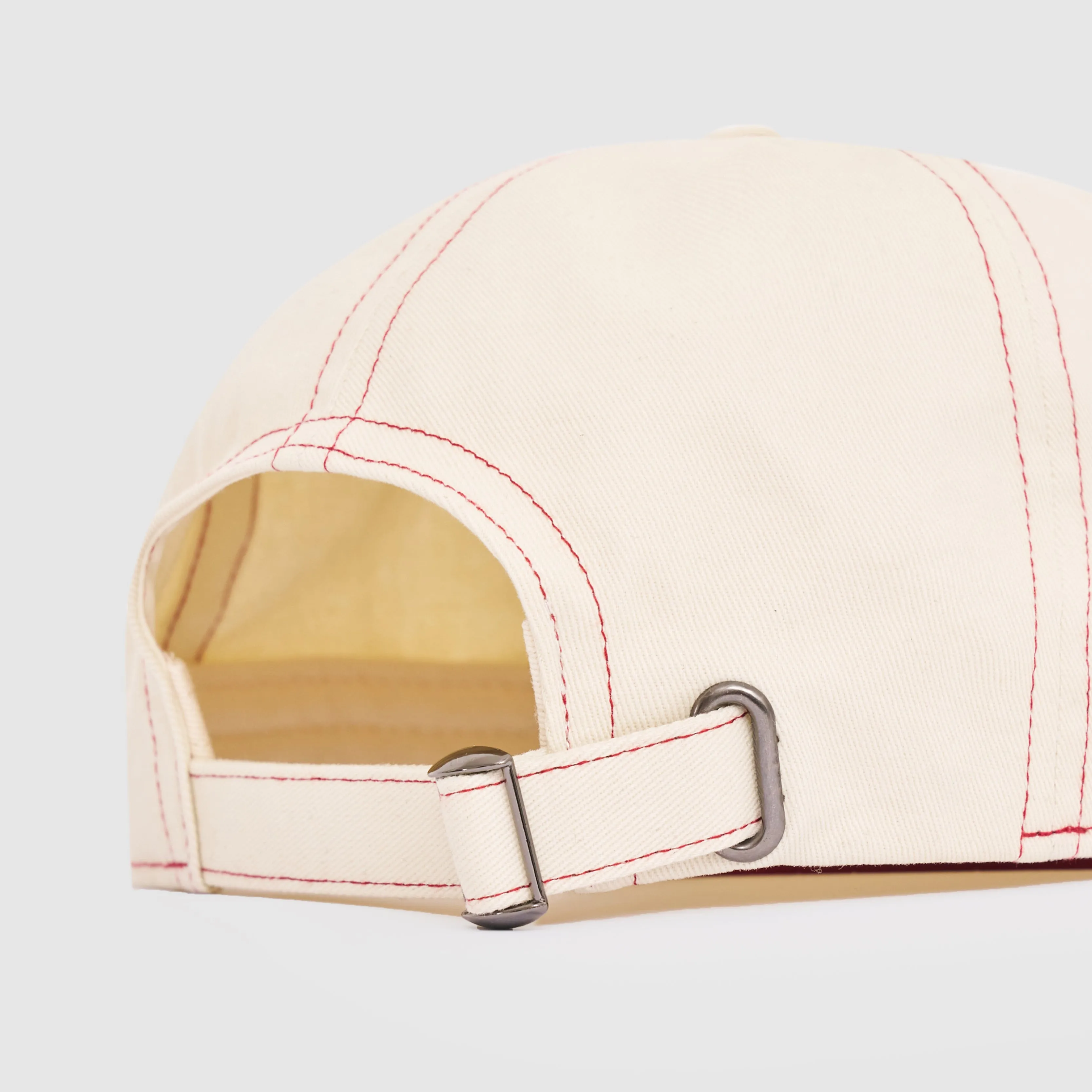 Yacht Club Cap (Cream/Red)